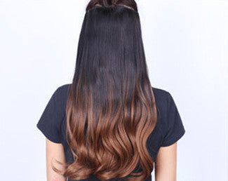 Big wave one piece wig hair piece