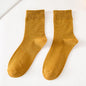 Tube Socks Autumn And Winter Solid Color