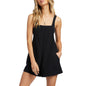 Lady's Leisure Suspenders Shortsuit