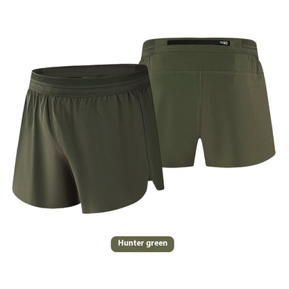 Breathable Sweat-wicking Anti-exposure Lining Exercise Shorts