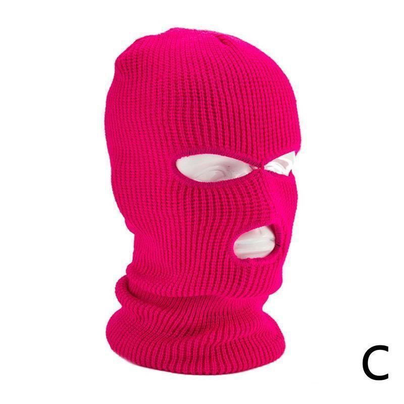 Solid Color Outdoor Cycling Warm Pullover Cap