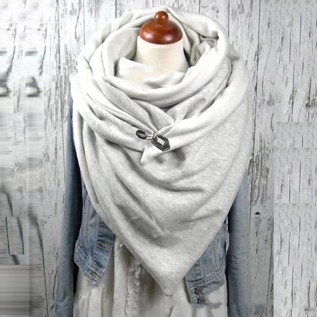Women's Fashion Casual Thickening Warm Shawl Scarf