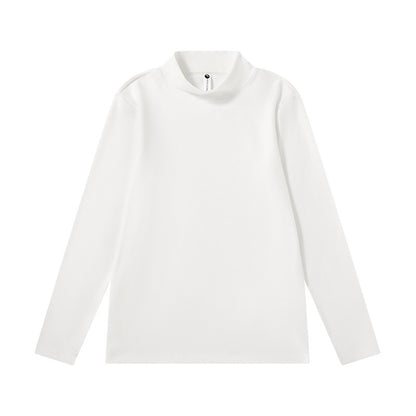 Autumn And Winter Pullover Stand Collar Boys Undershirt