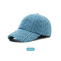 Japanese-style Retro All-match Face-looking Small Washed Denim Peaked Cap