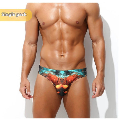 Men's Quick-drying Digital Printing Low Waisted Shorts