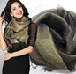 Fashionable And High Grade Lady Silk Double Layer Elegant Silk Scarf