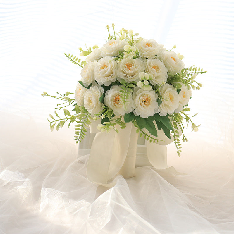 Wedding Bouquet Fake Flowers Photo Props Bouquet Simulation