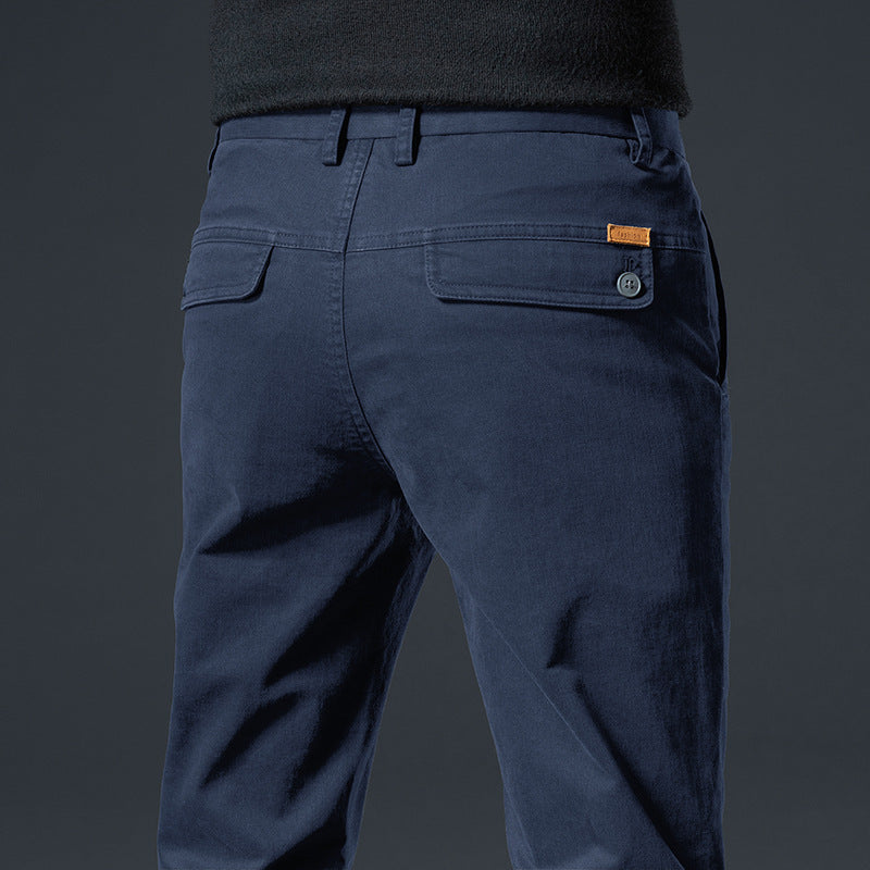 Men's Straight Stretch Casual Pants