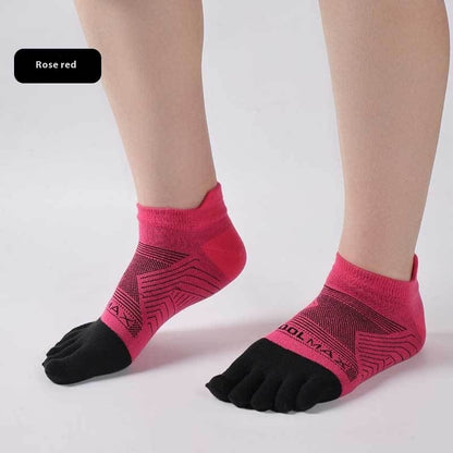 Sports Marathon Toe Socks Men