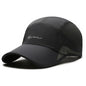 Quick-drying Hat Men's Summer Outdoor Sports Peaked Cap Couple Hats Hollow Lightweight Breathable