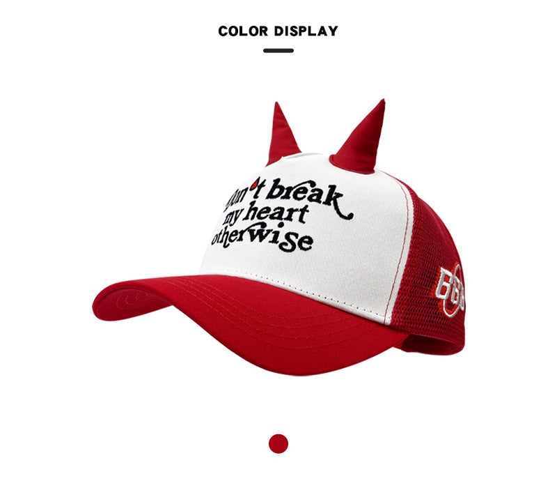 Embroidery Summer Fashion Fashion Brand Baseball Cap