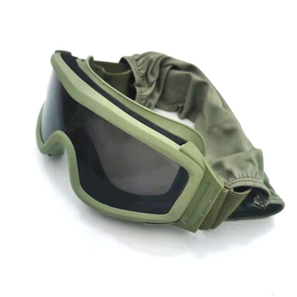 Against Wind And Sand Anti-shock Off-road Glasses Labor Protection Mirror