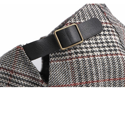Hat Men's Spring And Autumn Classic Plaid
