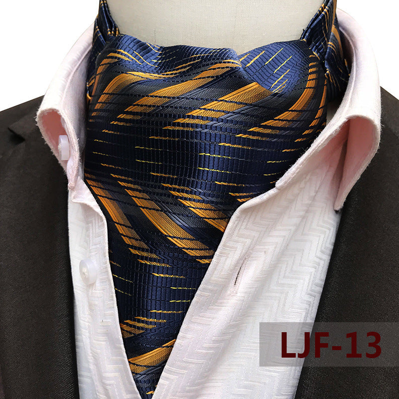 Men's Scarf Jacquard Polyester British