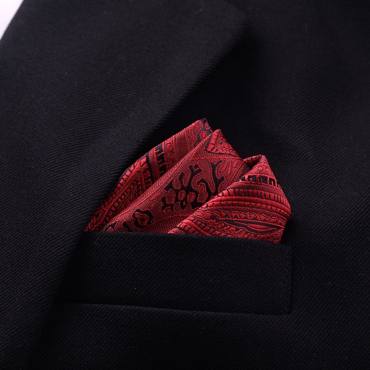 Men's Formal Dress Accessories Business Casual Printing Pocket Square