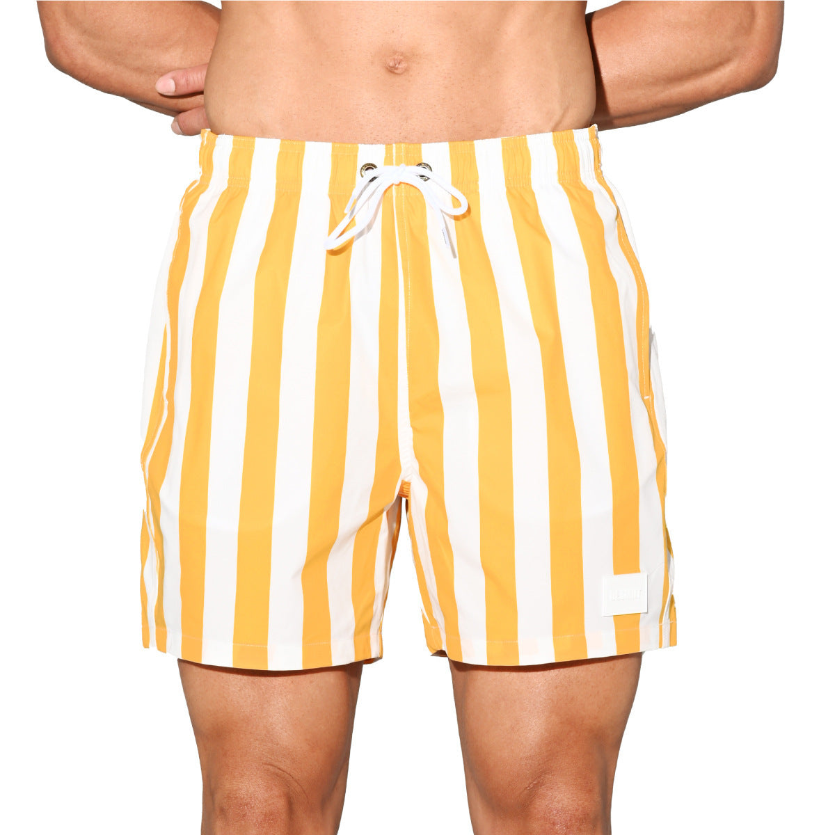 Men's Casual Loose Striped Quick-drying Shorts