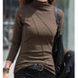 Dralon Bottoming Shirt Slim Fit Warm Top Women's Slim-fit Long Sleeve