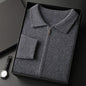 New Men's Cardigan Long Sleeve Sweater Coat