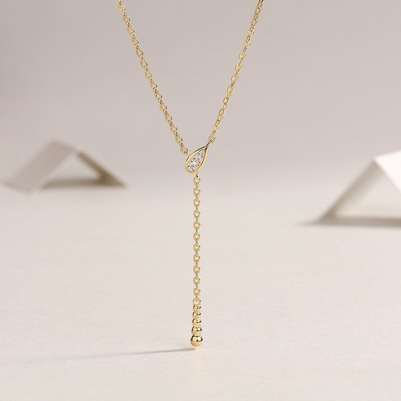 Star Convergence - A Fashionable And Trendy Necklace Pendant Diamond Jewelry Necklace Set With Moissanite S925 Sterling Silver And Gold Plating