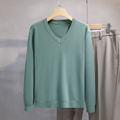 Men's Pullover Long Sleeve Fashion Bottoming Shirt Top