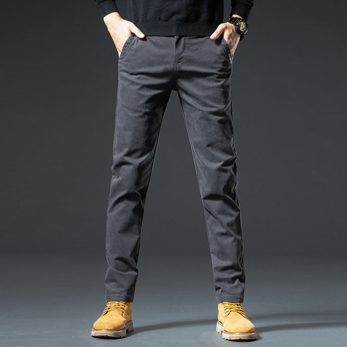 Men's Straight Stretch Casual Pants