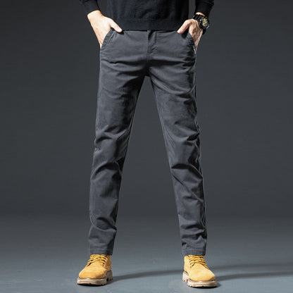 Men's Straight Stretch Casual Pants