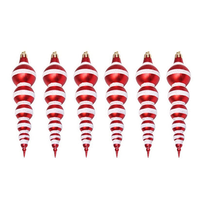 Christmas Decoration 14cm Painted Gourd Ball