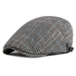 Hat Men's Spring And Autumn Classic Plaid