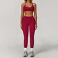 Tight Quick-drying Fitness Sanding Yoga Suit
