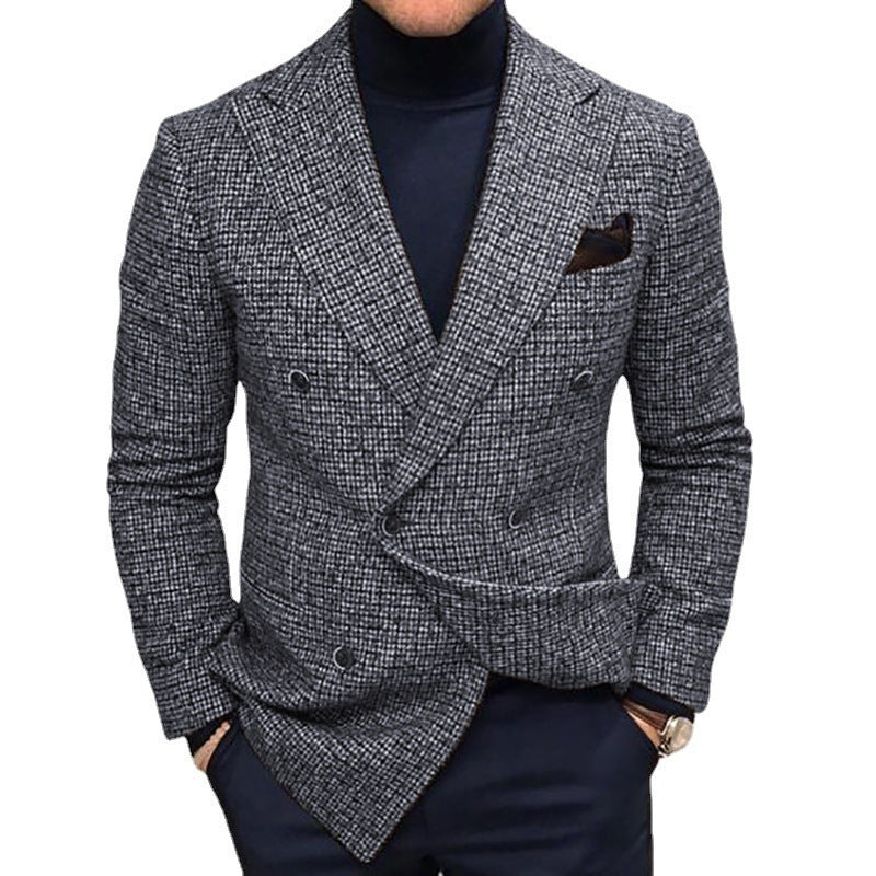 Casual Men's Loose And Simple Suit Jacket