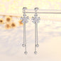 Long Fringe Earrings Women's Face Slimming