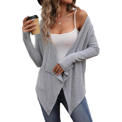 Cardigan Long Sleeve Casual Women's Clothing