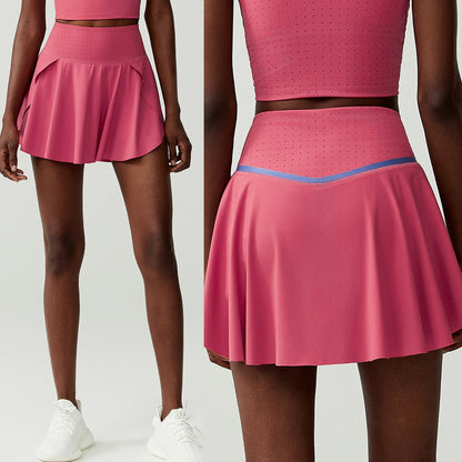 Women's Speed Drying Yoga Fitness Half Body Skirt