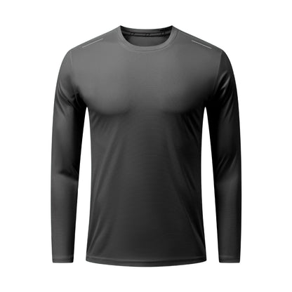 Solid Color Running Fitness Sports Quick-drying Top Men