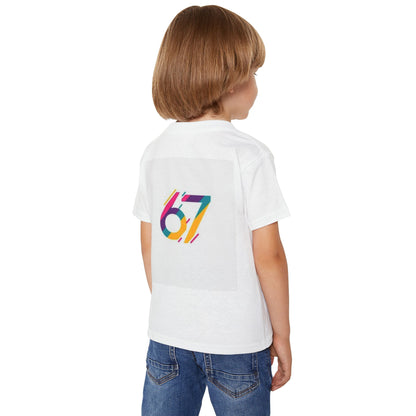 Toddler T-Shirt — Retro '67 Kids Tee with Fox & Raccoon Mascots