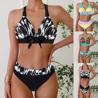 European And American Triangle Bikini Split Plus Size Bikini