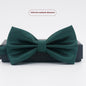 Men's Solid Color Formal Wear Wedding Business Casual Groom Groomsman Bow Tie