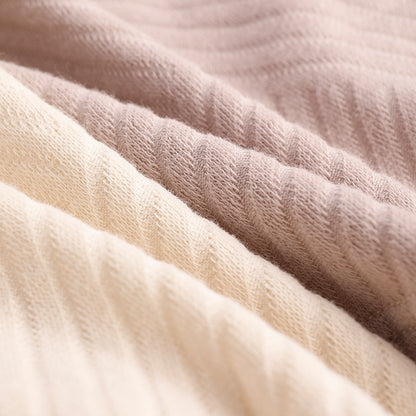 Cotton Men's Mid Waist Texture Boxer Briefs