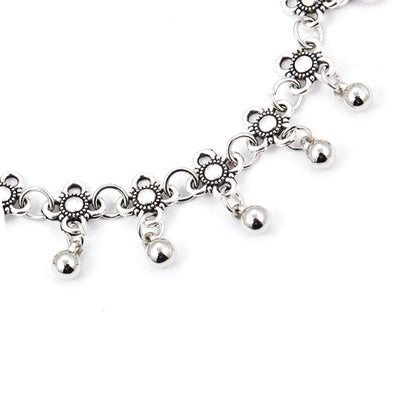 Metal silver beach chain