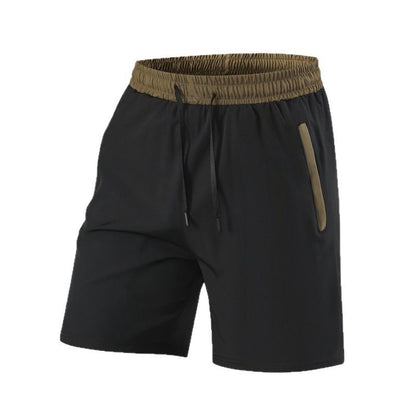 Men's Wide Waist Color Cropped Pants Casual Loose Track Pants