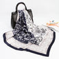 Spring And Autumn New 90cm Silk Scarf Silk Square