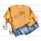 European And American Round Neck Sweater Women's Printing Stylish All-matching