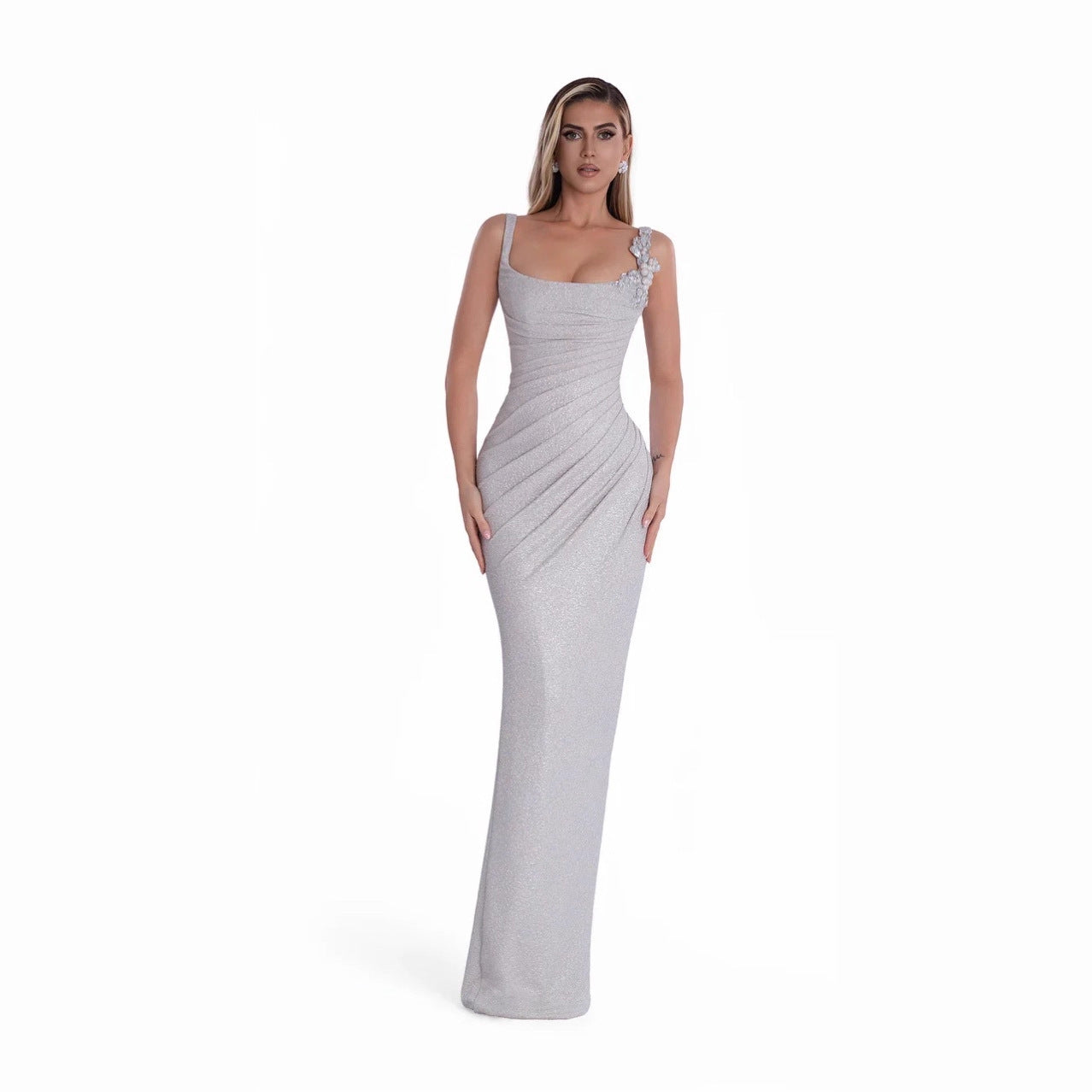 Sexy Party Light Luxury Diamond Shiny Dress