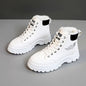 High-top Women's Shoes Cotton-padded Shoes With Velvet Warm