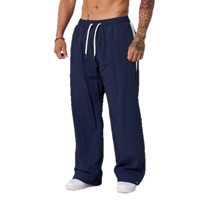 Men's Loose Pants Breathable Smart Trousers