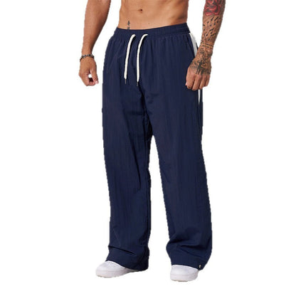 Men's Loose Pants Breathable Smart Trousers