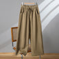 Women's Drawstring Straight Thin Casual Pants