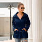 Women's Cinched Hoodie Outdoor Mountaineering Rain Jacket