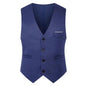 Men's Solid Color British Fashion Suit Vest