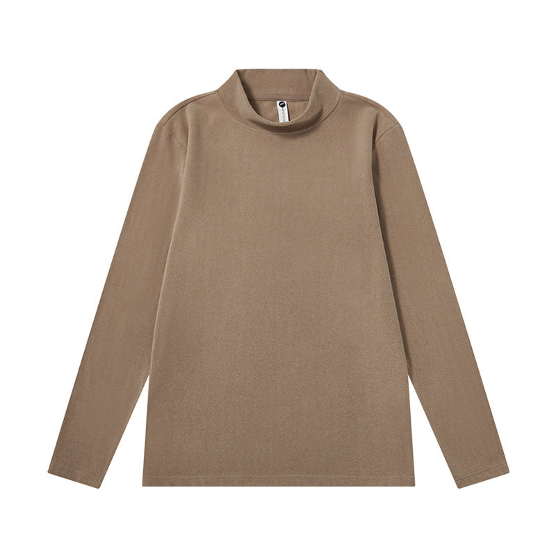 Autumn And Winter Pullover Stand Collar Boys Undershirt